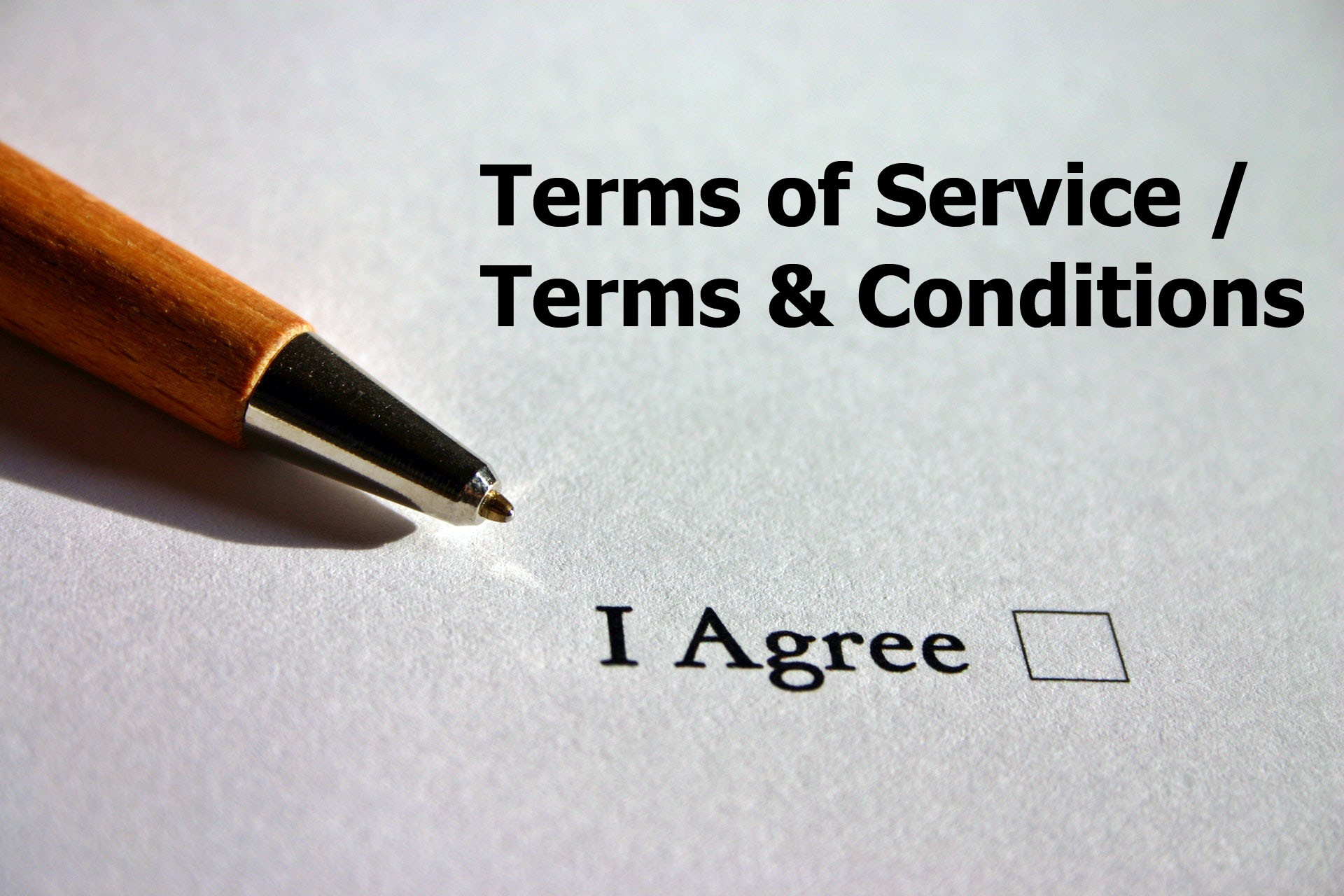 Terms of services